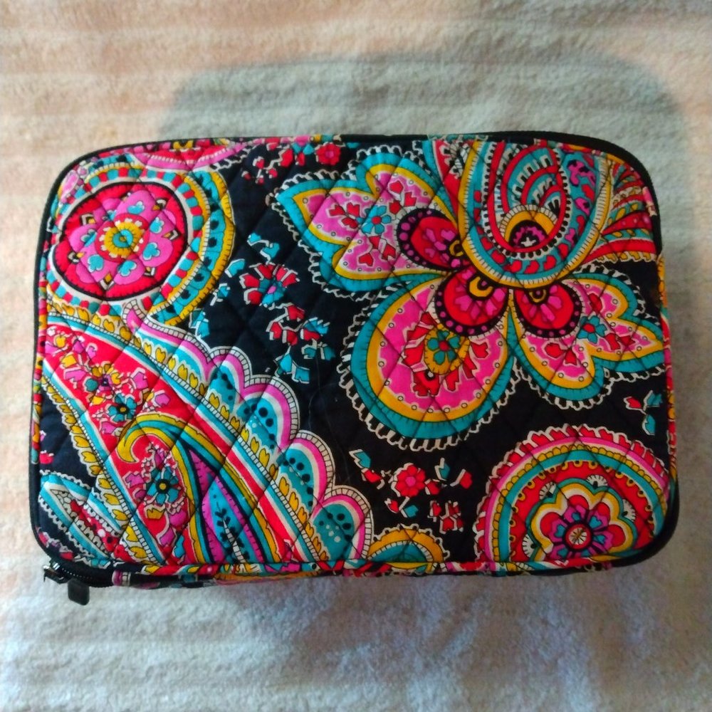 COPY - Vera Bradley Parisian Paisley Cosmetic Blush Brush Bag